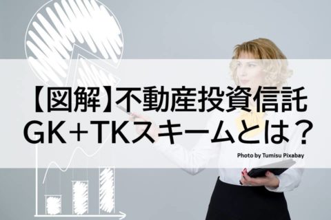 【図解】GK＋TKスキームとは？分かりやすく解説【不動産投資信託の仕組み】
